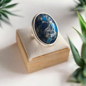 Anillo Mar Profundo- Talla 6