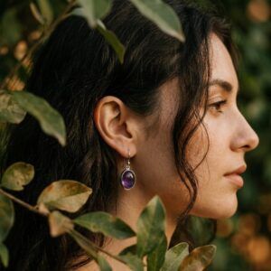 Aretes Esencia Amatista