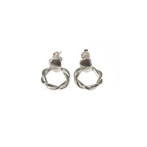 Aretes Entrelazo